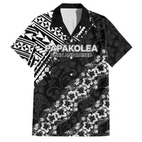 Hawaii Papakolea Born And Raised Family Matching Tank Maxi Dress and Hawaiian Shirt Hawaiian Tribal Pattern