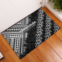 Hawaii Papakolea Born And Raised Rubber Doormat Hawaiian Tribal Pattern