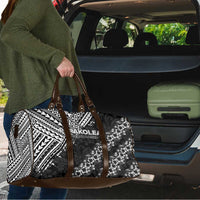 Hawaii Papakolea Born And Raised Travel Bag Hawaiian Tribal Pattern