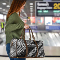 Hawaii Papakolea Born And Raised Travel Bag Hawaiian Tribal Pattern
