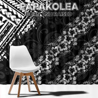 Hawaii Papakolea Born And Raised Window Curtain Hawaiian Tribal Pattern