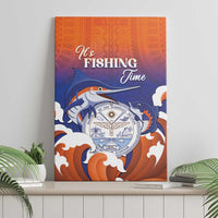 Marshall Islands Fishermen's Day Canvas Wall Art It's Fishing Time LT05 - Polynesian Pride