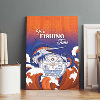 Marshall Islands Fishermen's Day Canvas Wall Art It's Fishing Time LT05 - Polynesian Pride