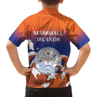 Marshall Islands Fishermen's Day Family Matching Puletasi and Hawaiian Shirt It's Fishing Time