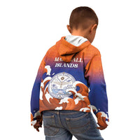 Marshall Islands Fishermen's Day Kid Hoodie It's Fishing Time LT05 - Polynesian Pride