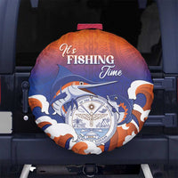 Marshall Islands Fishermen's Day Spare Tire Cover It's Fishing Time LT05 - Polynesian Pride