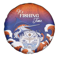 Marshall Islands Fishermen's Day Spare Tire Cover It's Fishing Time LT05 - Polynesian Pride