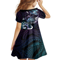 Personalised Polynesia Suicide Prevention Awareness Family Matching Tank Maxi Dress and Hawaiian Shirt No Story Should End Too Soon