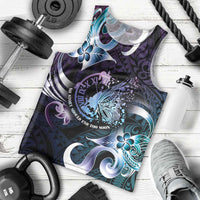 Personalised Polynesia Suicide Prevention Awareness Men Tank Top No Story Should End Too Soon