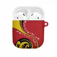 Papua New Guinea Independence AirPods Case Special Style Red Version LT05