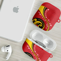 Papua New Guinea Independence AirPods Case Special Style Red Version LT05