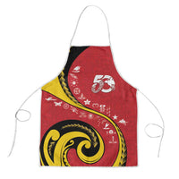 Papua New Guinea 50th Independence Anniversary Apron Special Style Red Version - Polynesian Pride