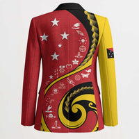 Papua New Guinea 50th Independence Anniversary Blazer Special Style Red Version - Polynesian Pride