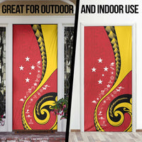 Papua New Guinea 50th Independence Anniversary Door Cover Special Style Red Version LT05 - Polynesian Pride