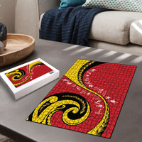 Papua New Guinea 50th Independence Anniversary Puzzle Special Style Red Version LT05 - Polynesian Pride