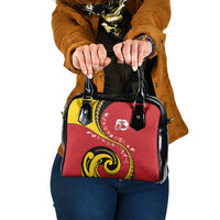 Papua New Guinea Independence Shoulder Handbag Special Style Red Version LT05 One Size Red - Polynesian Pride