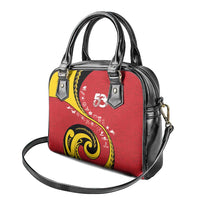 Papua New Guinea Independence Shoulder Handbag Special Style Red Version LT05 - Polynesian Pride