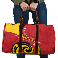 Papua New Guinea 50th Independence Anniversary Travel Bag Special Style Red Version LT05 Red - Polynesian Pride