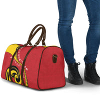 Papua New Guinea 50th Independence Anniversary Travel Bag Special Style Red Version LT05 - Polynesian Pride