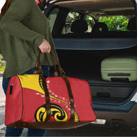 Papua New Guinea 50th Independence Anniversary Travel Bag Special Style Red Version LT05 - Polynesian Pride