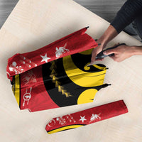 Papua New Guinea 50th Independence Anniversary Umbrella Special Style Red Version - Polynesian Pride