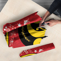 Papua New Guinea 50th Independence Anniversary Umbrella Special Style Red Version LT05 - Polynesian Pride