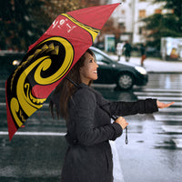 Papua New Guinea 50th Independence Anniversary Umbrella Special Style Red Version LT05 - Polynesian Pride