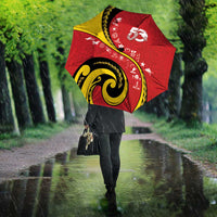 Papua New Guinea 50th Independence Anniversary Umbrella Special Style Red Version - Polynesian Pride