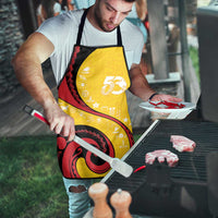 Papua New Guinea 50th Independence Anniversary Apron Special Style Yellow Version - Polynesian Pride