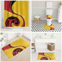Papua New Guinea Independence Bathroom Set Special Style Yellow Version LT05 - Polynesian Pride