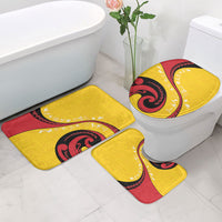 Papua New Guinea Independence Bathroom Set Special Style Yellow Version LT05 - Polynesian Pride