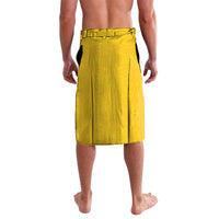 Papua New Guinea Independence Lavalava Special Style Yellow Version LT05 - Polynesian Pride