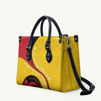 Papua New Guinea Independence Leather Bag Special Style Yellow Version LT05 Yellow - Polynesian Pride