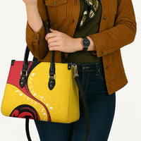Papua New Guinea Independence Leather Bag Special Style Yellow Version LT05 - Polynesian Pride