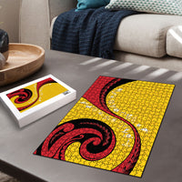 Papua New Guinea Independence Puzzle Special Style Yellow Version LT05 - Polynesian Pride