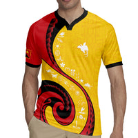 Papua New Guinea Independence Rugby Jersey Special Style Yellow Version LT05 - Polynesian Pride