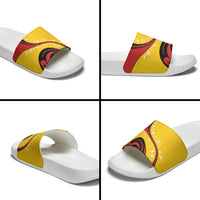 Papua New Guinea 50th Independence Anniversary Slide Sandals Special Style Yellow Version LT05 - Polynesian Pride