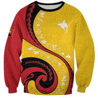 Papua New Guinea Independence Sweatshirt Special Style Yellow Version LT05 Unisex Yellow - Polynesian Pride