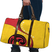 Papua New Guinea Independence Travel Bag Special Style Yellow Version LT05 - Polynesian Pride