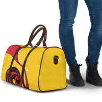 Papua New Guinea Independence Travel Bag Special Style Yellow Version LT05 - Polynesian Pride