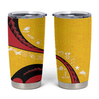 Papua New Guinea Independence Tumbler Cup Special Style Yellow Version LT05 Yellow - Polynesian Pride