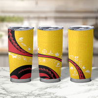 Papua New Guinea Independence Tumbler Cup Special Style Yellow Version LT05 - Polynesian Pride