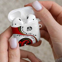 Papua New Guinea Independence AirPods Case Special Style White Version LT05 - Polynesian Pride
