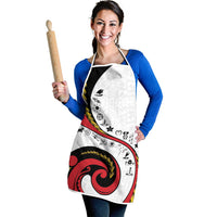Papua New Guinea 50th Independence Anniversary Apron Special Style White Version LT05 - Polynesian Pride