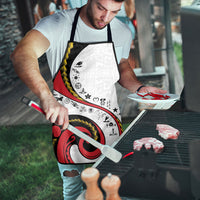 Papua New Guinea 50th Independence Anniversary Apron Special Style White Version LT05 - Polynesian Pride