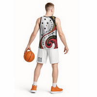 Papua New Guinea 50th Independence Anniversary Basketball Jersey Special Style White Version LT05 - Polynesian Pride