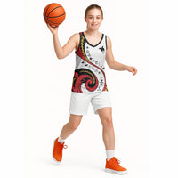 Papua New Guinea 50th Independence Anniversary Basketball Jersey Special Style White Version LT05 - Polynesian Pride