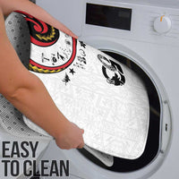 Papua New Guinea 50th Independence Anniversary Bathroom Set Special Style White Version - Polynesian Pride