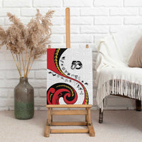 Papua New Guinea Independence Canvas Wall Art Special Style White Version LT05 - Polynesian Pride