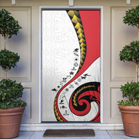 Papua New Guinea Independence Door Cover Special Style White Version LT05 White - Polynesian Pride